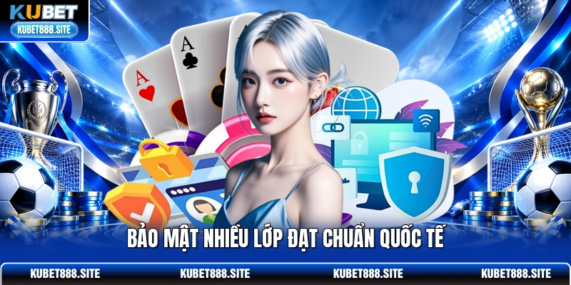 Bảo mật nhiều lớp đạt chuẩn quốc tế Bảo mật nhiều lớp đạt chuẩn quốc tế